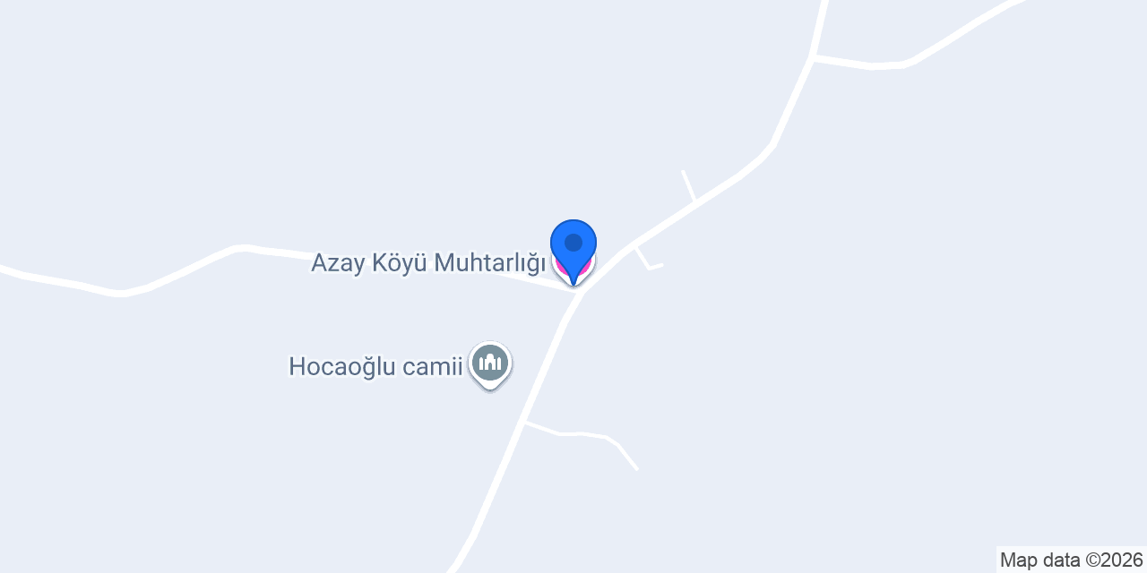 Azay Köyü Muhtarlığı konumu