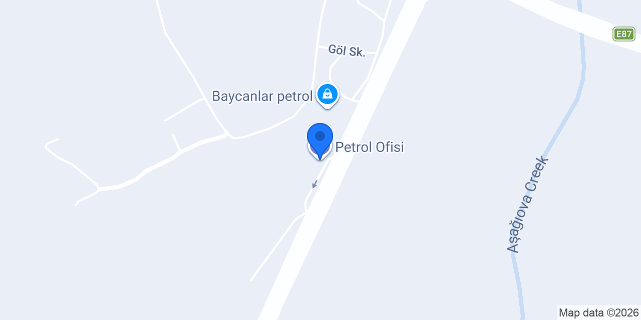Petrol Ofisi konumu