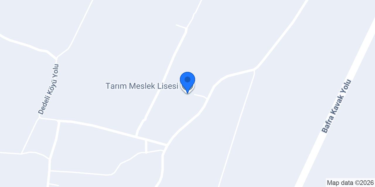 Tarım Meslek Lisesi konumu