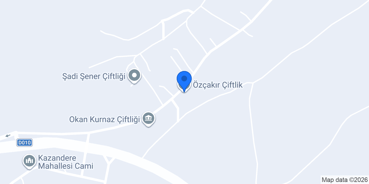 Özçakır Çiftlik konumu
