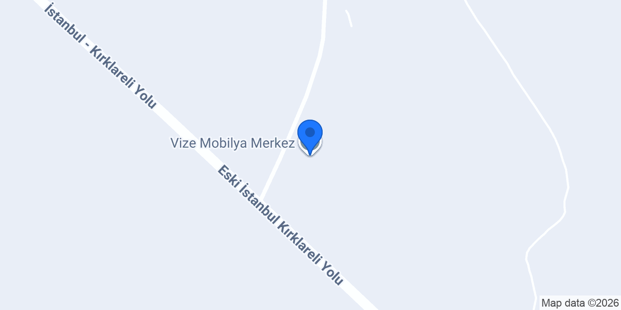 Vize Mobilya Merkez konumu