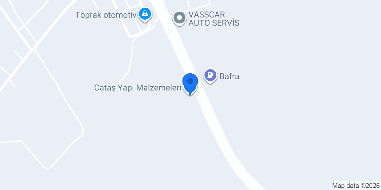 Cataş Yapi Malzemeleri konumu