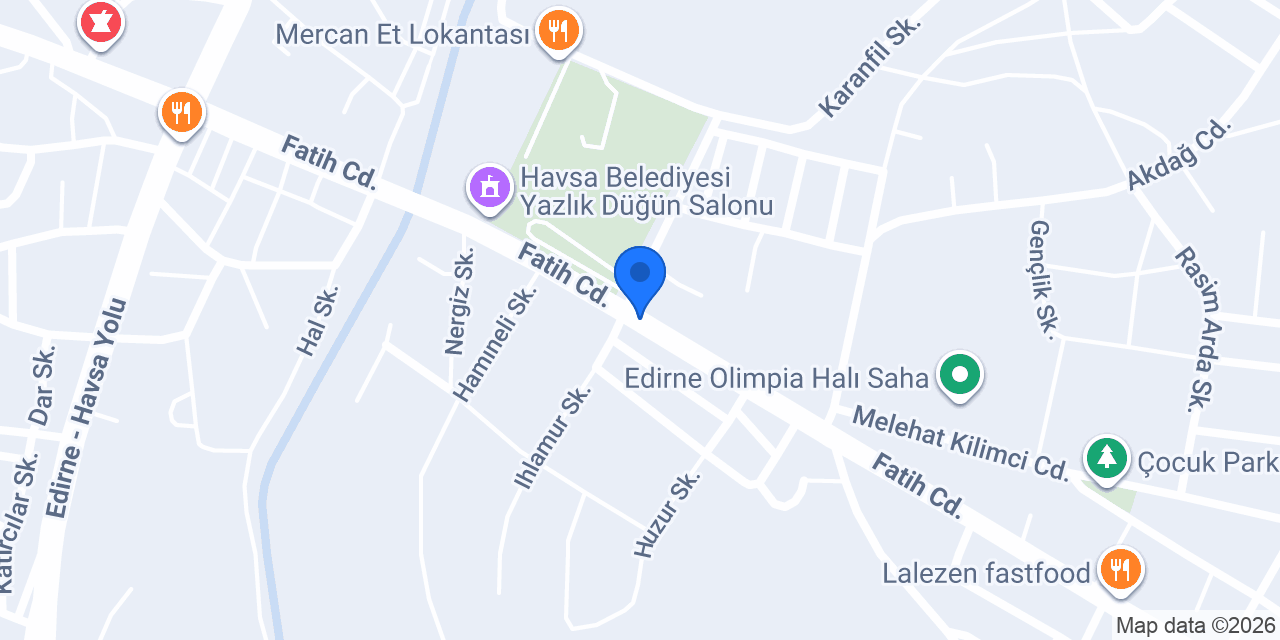 Havsa Kadın Kooperatifi konumu
