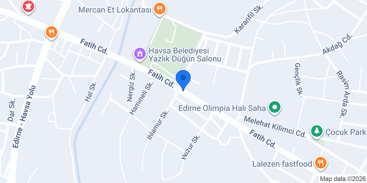 Venedik Pasta Salonu konumu