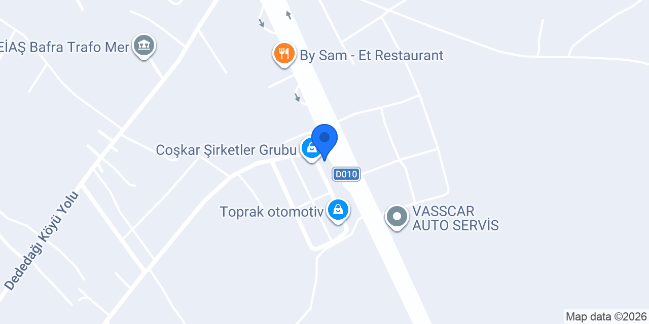 Balkan Otomotiv konumu