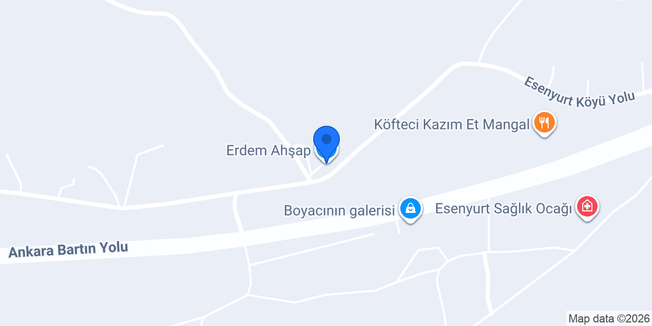 Erdem Ahşap konumu