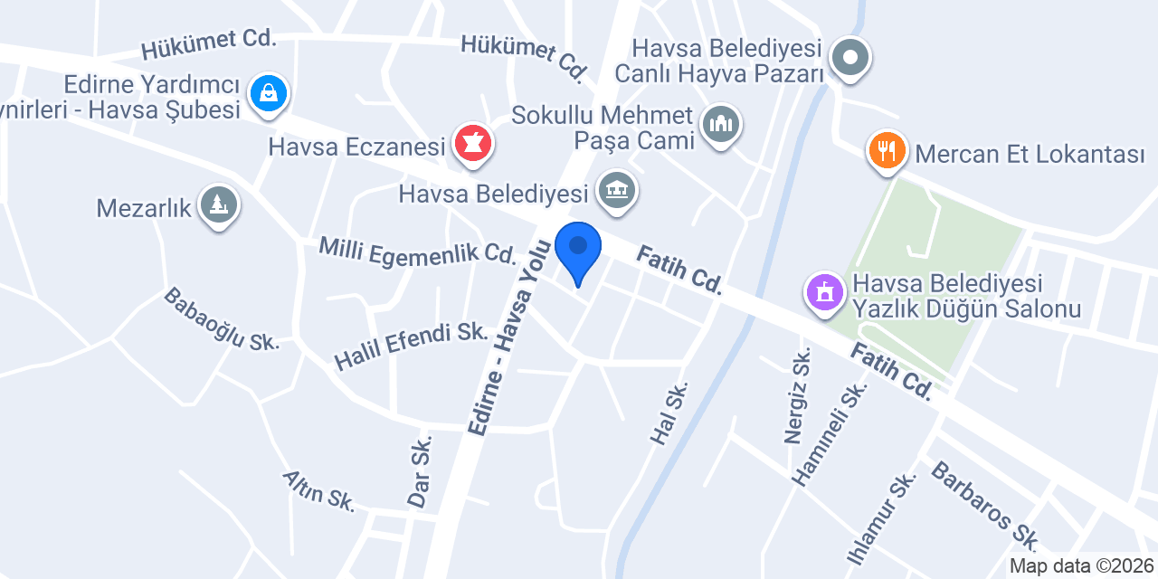 AYYILDIZ ELEKTRİK konumu