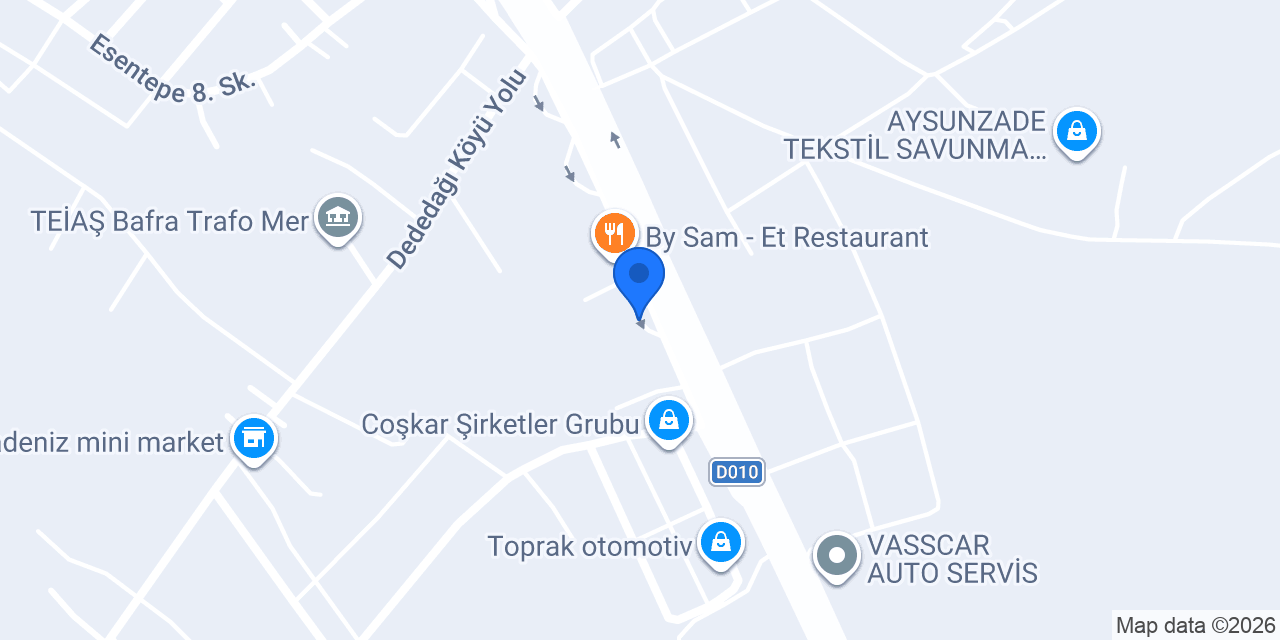Reisoğlu Petrol konumu