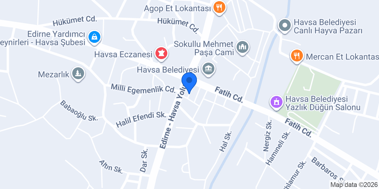 Es Çiçekçilik & Dekorasyon konumu