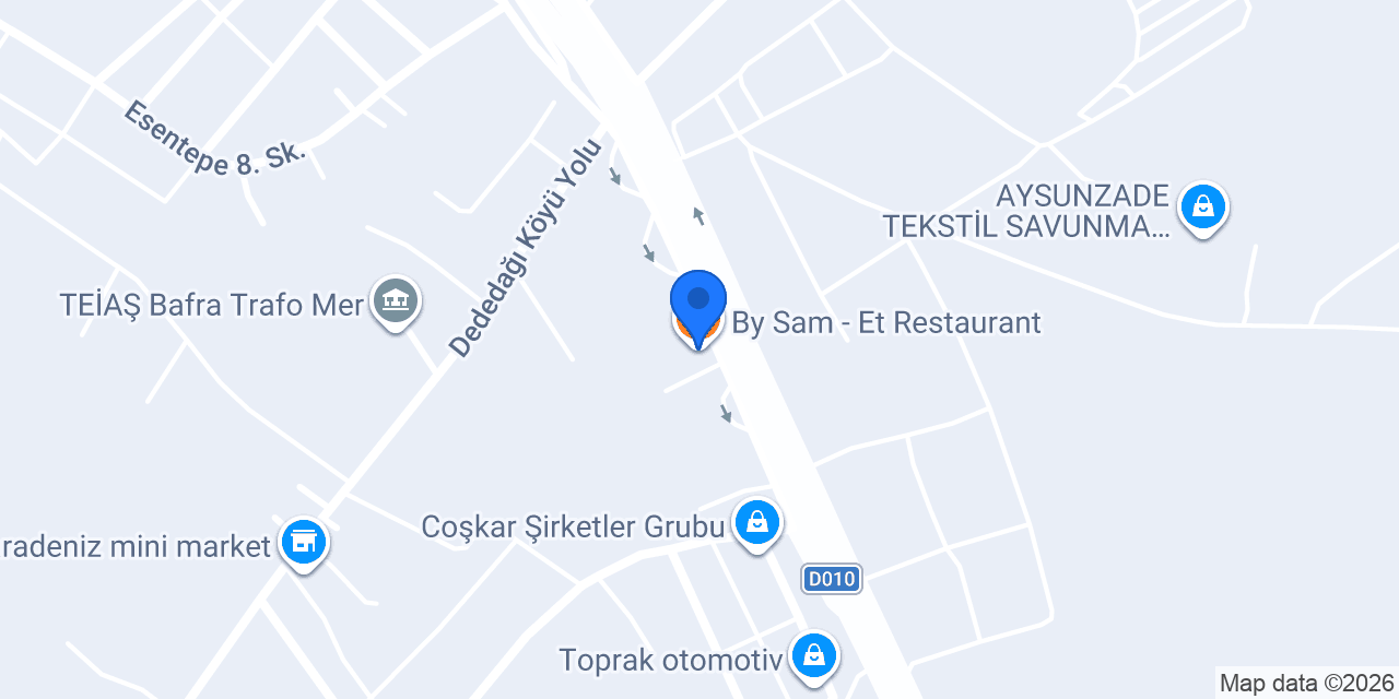 By Sam - Et Restaurant konumu