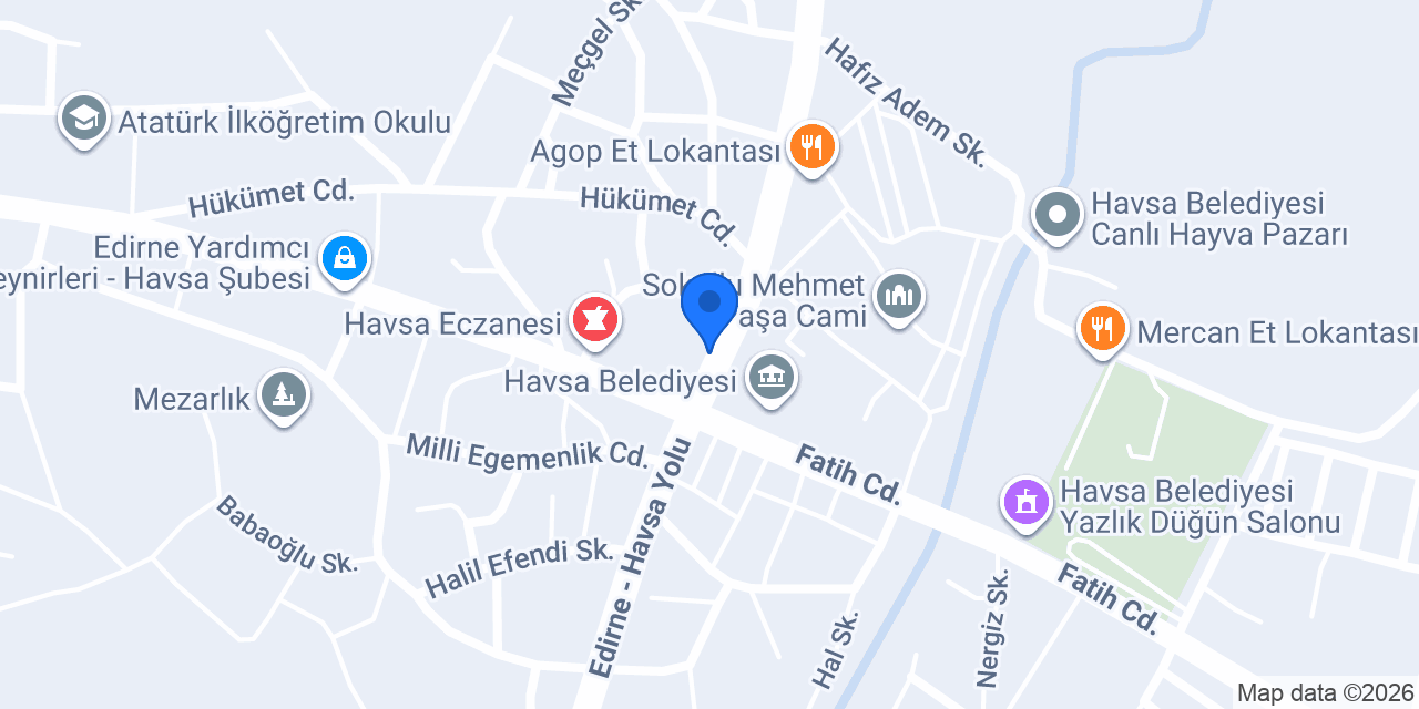 Halk Ekmek konumu