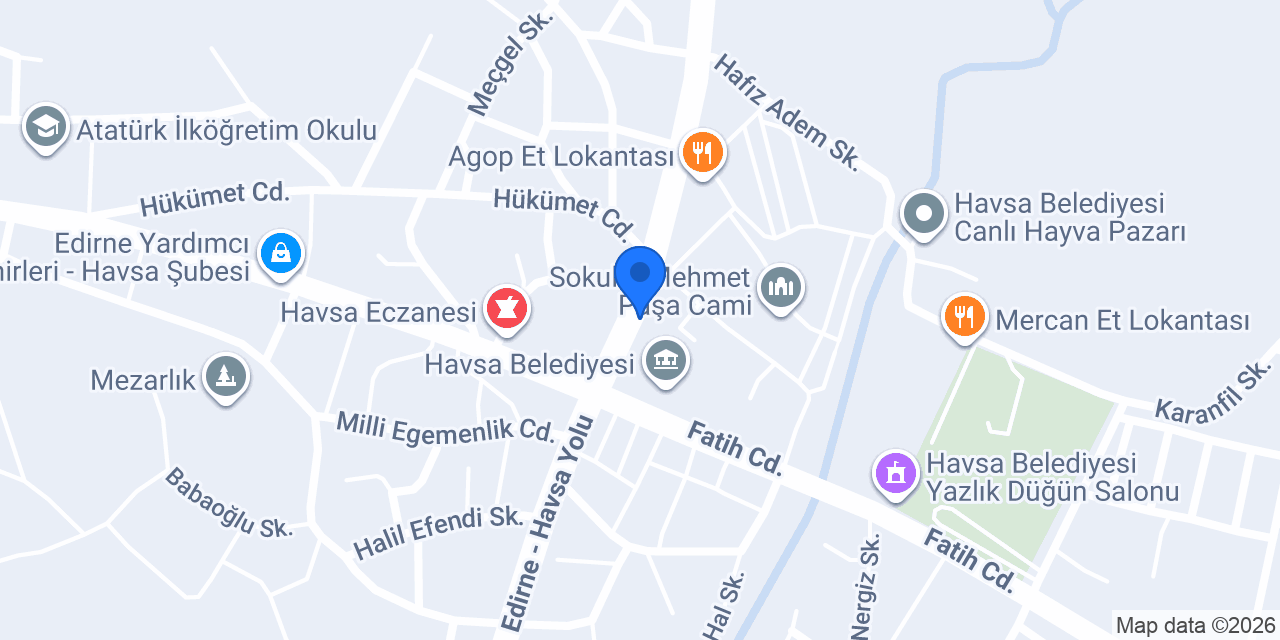 Derman Eczanesi konumu