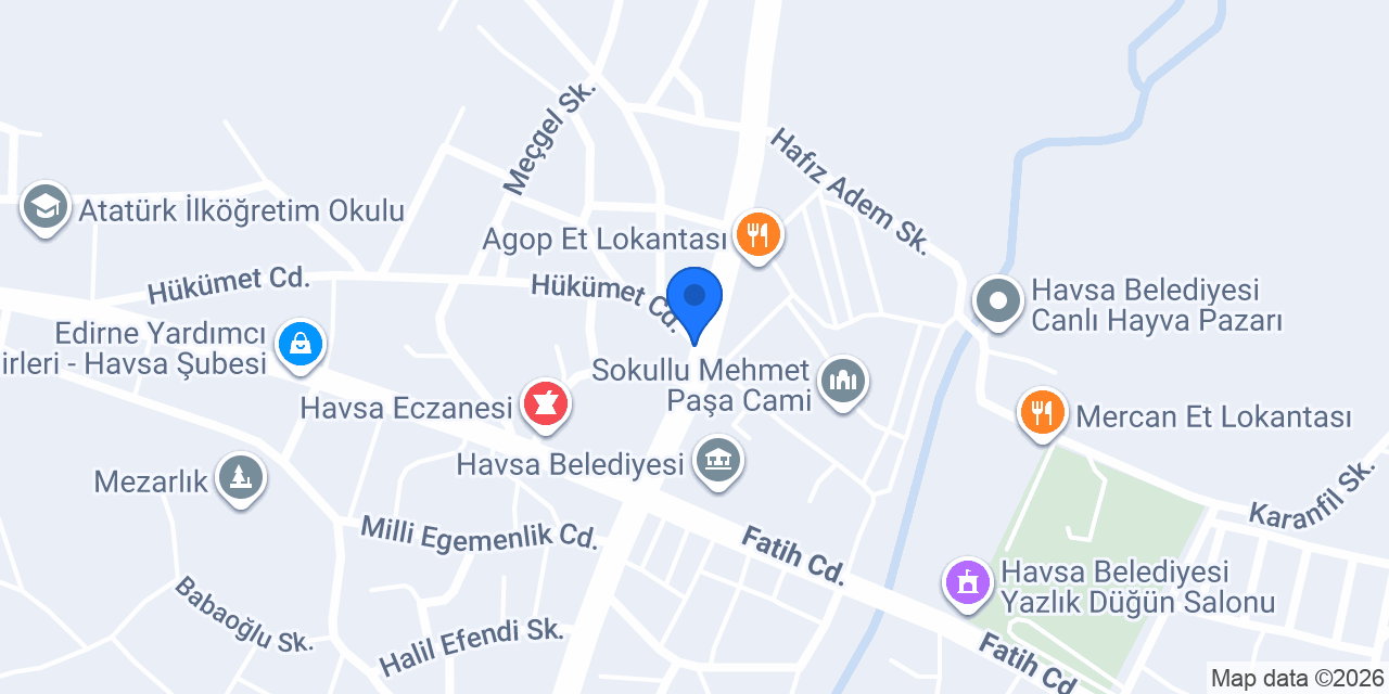 Çiğköfteci Derviş Usta konumu