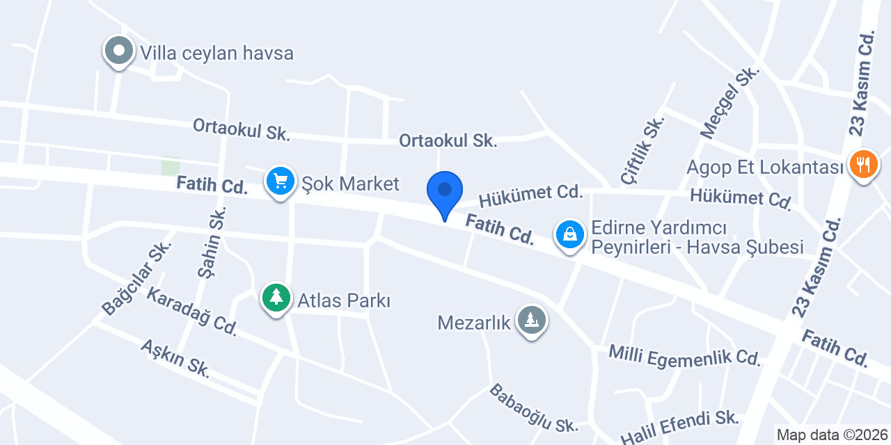 Şeker Nalburiye konumu