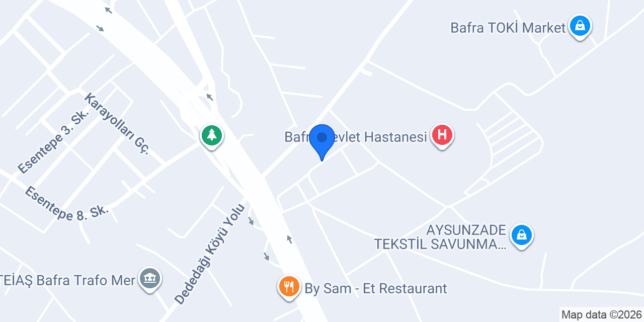 Cengiz Optik 2 konumu