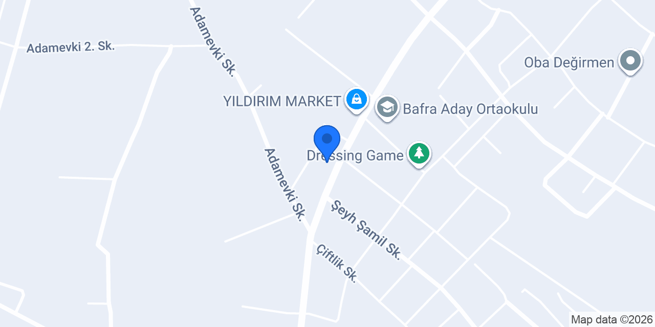 BEKTAŞ MOBİLYA konumu