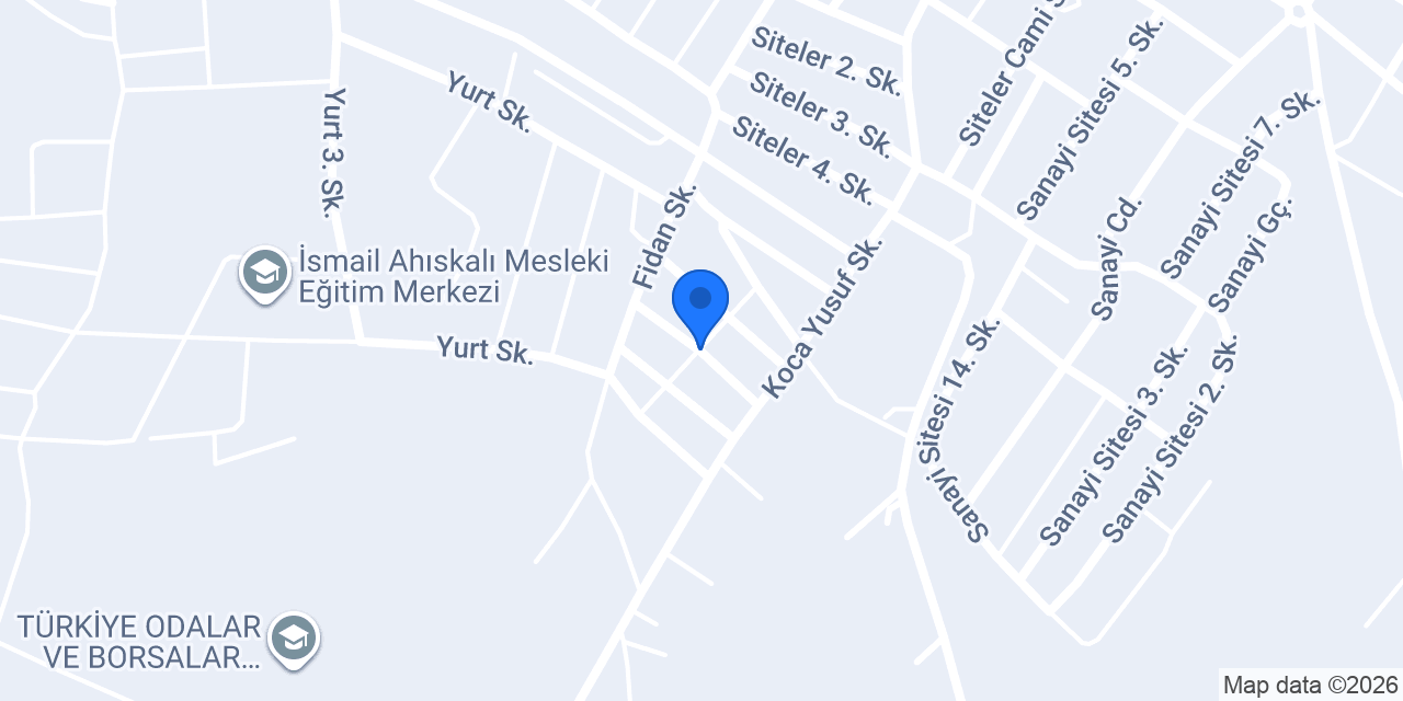 Bafra Yetişal Ekmek Fırını konumu