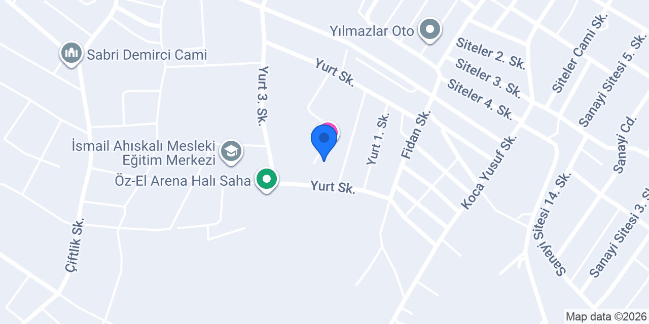 BAFRA CAM Sanayii Ltd.Şti. konumu