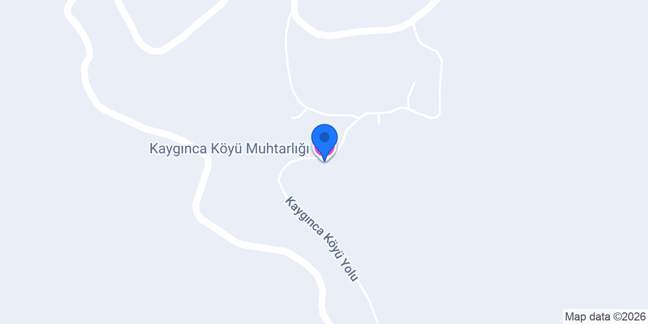 Kaygınca Köyü Muhtarlığı konumu