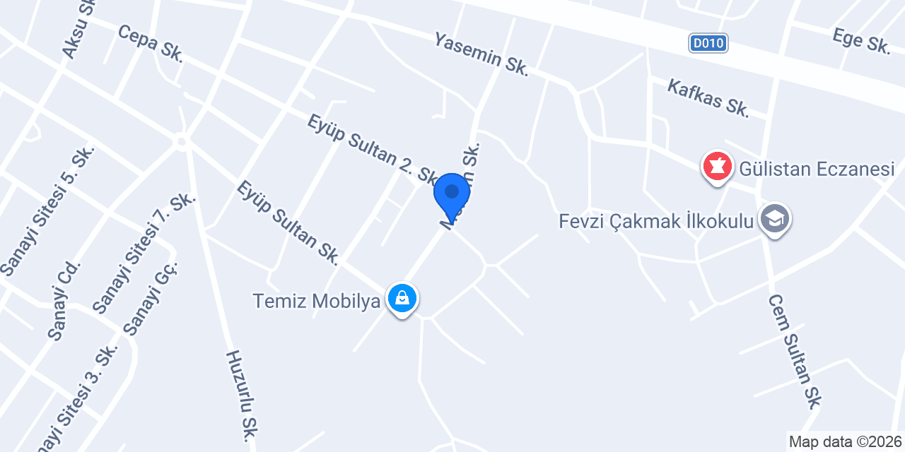 Bostancıoğlu Otomotiv konumu