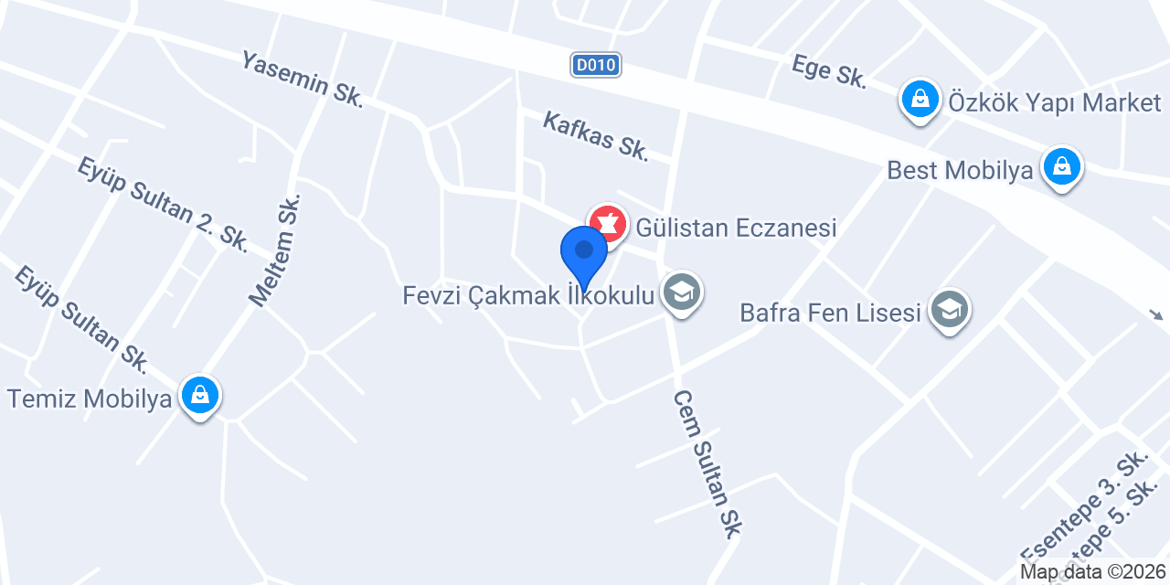 Burhan Yelken Aile Sağlık Mrk. konumu