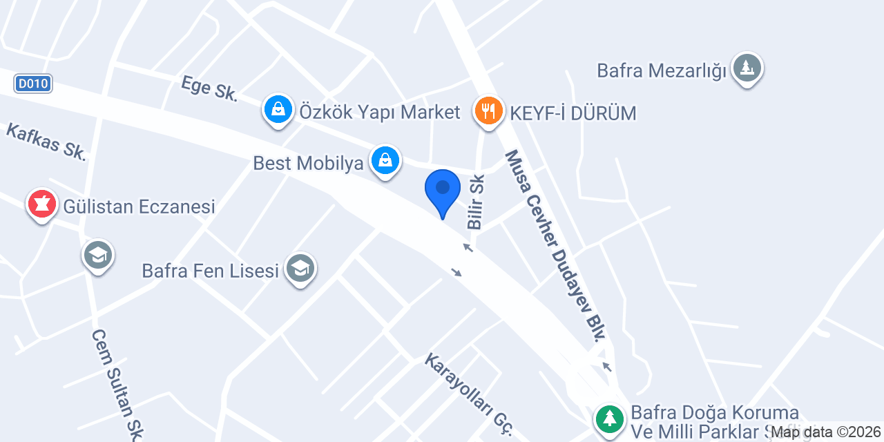 EROĞLU OTO GALERİ konumu
