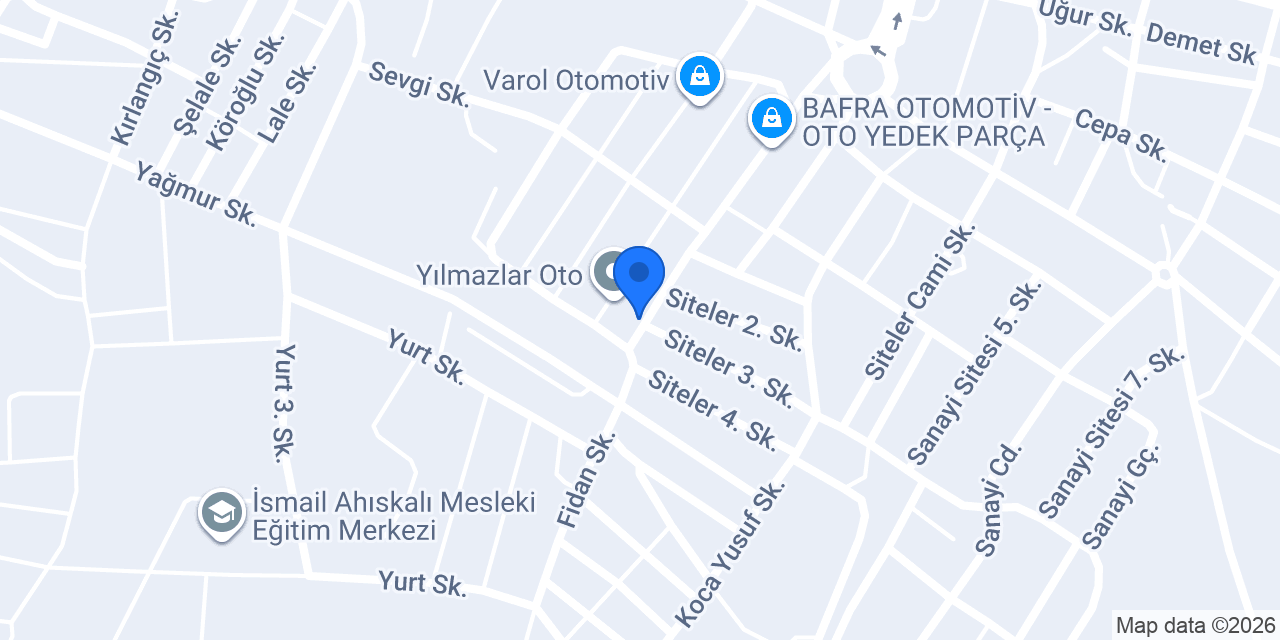 Uyar Oto konumu