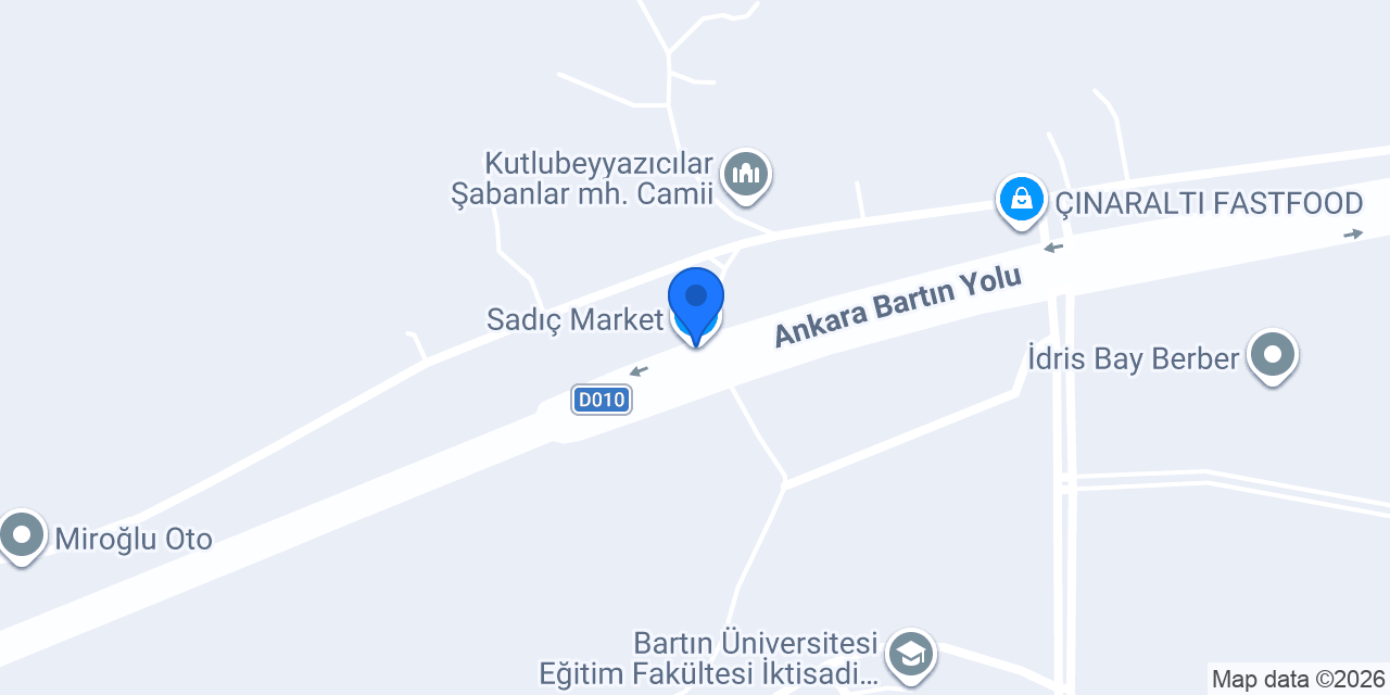 Sadıç Market konumu