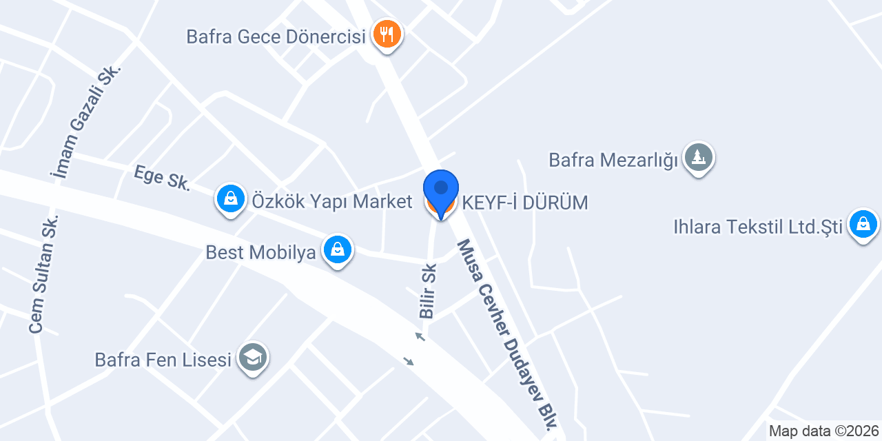 KEYF-İ DÜRÜM konumu