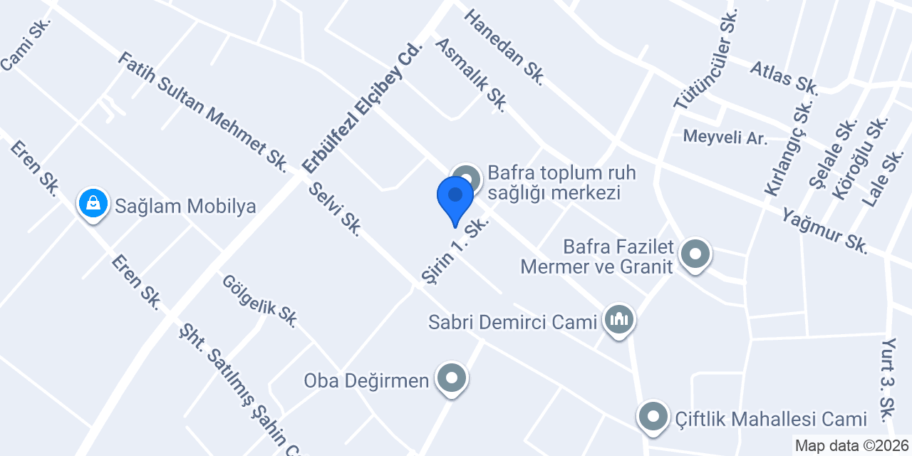 Bafrataksi İsmail Güner konumu