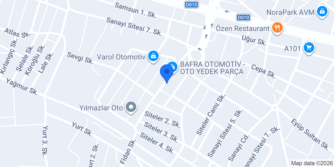 Semiz oto Kaporta konumu