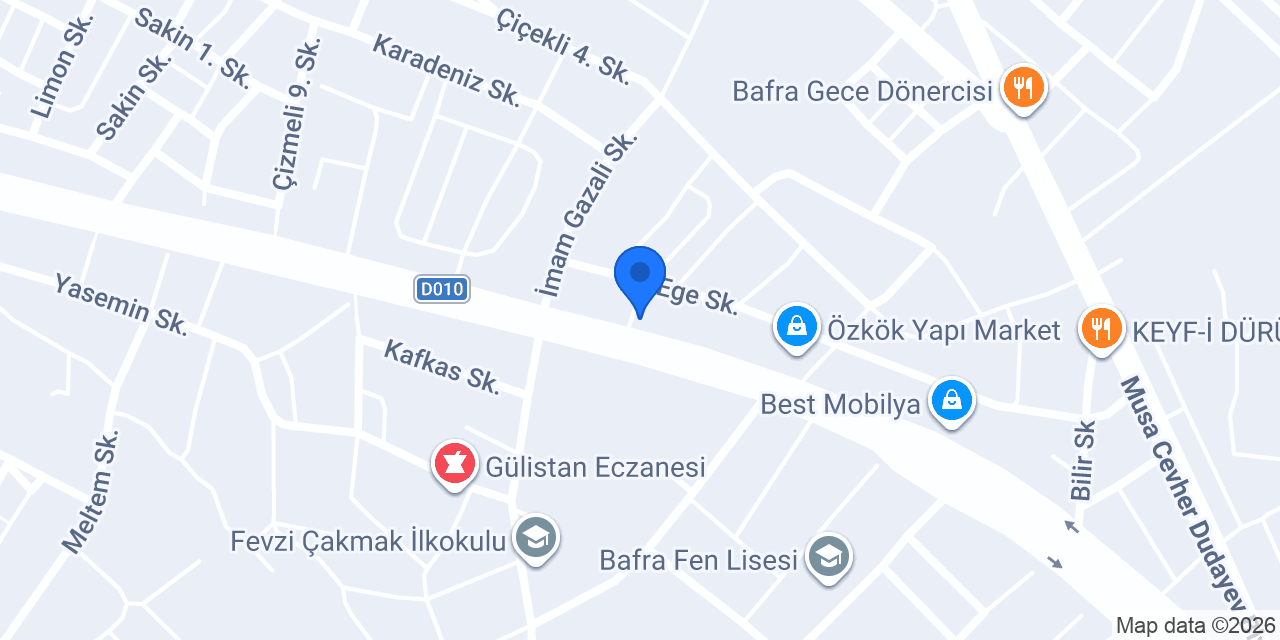 Peraclass Mobilya konumu