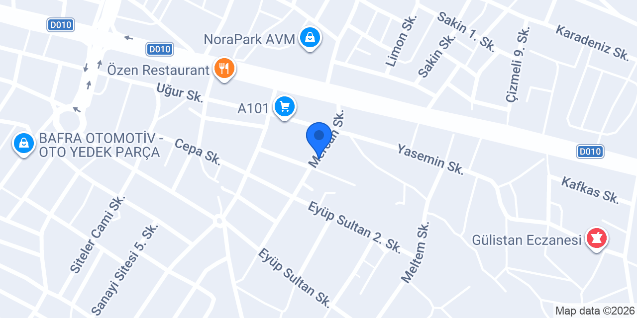 Özdamar Kereste Fabrika Satiş Şubesi konumu