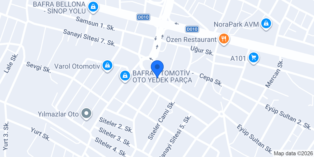Bekar Orman Ürünleri konumu