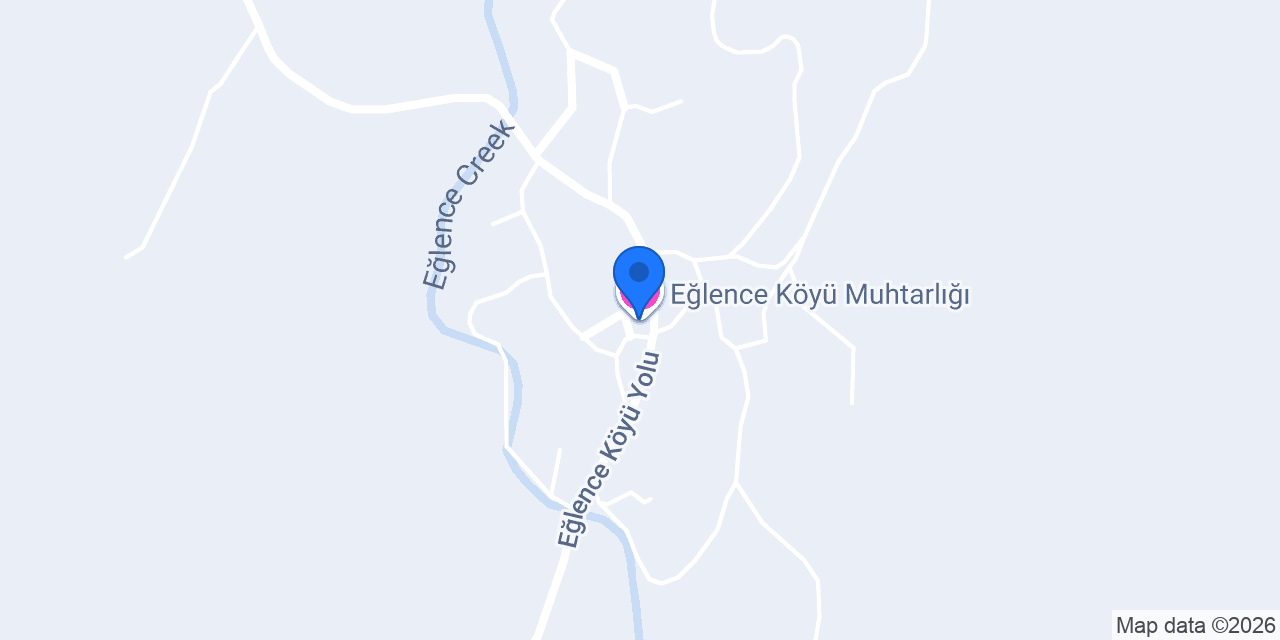 Eğlence Köyü Muhtarlığı konumu
