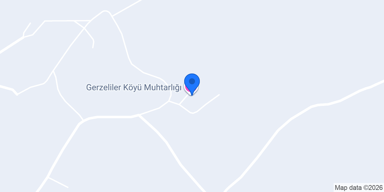 Gerzeliler Köyü Muhtarlığı konumu