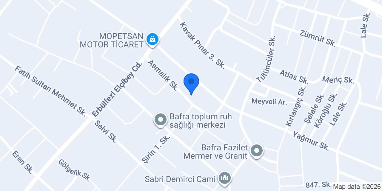 İbrahimoğlu Mobilya konumu