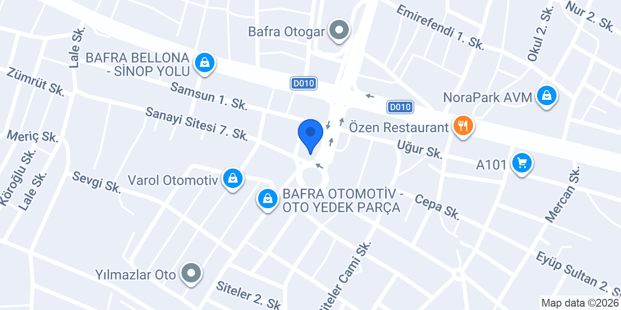 Uncuoğlu Bosch Car Servis konumu