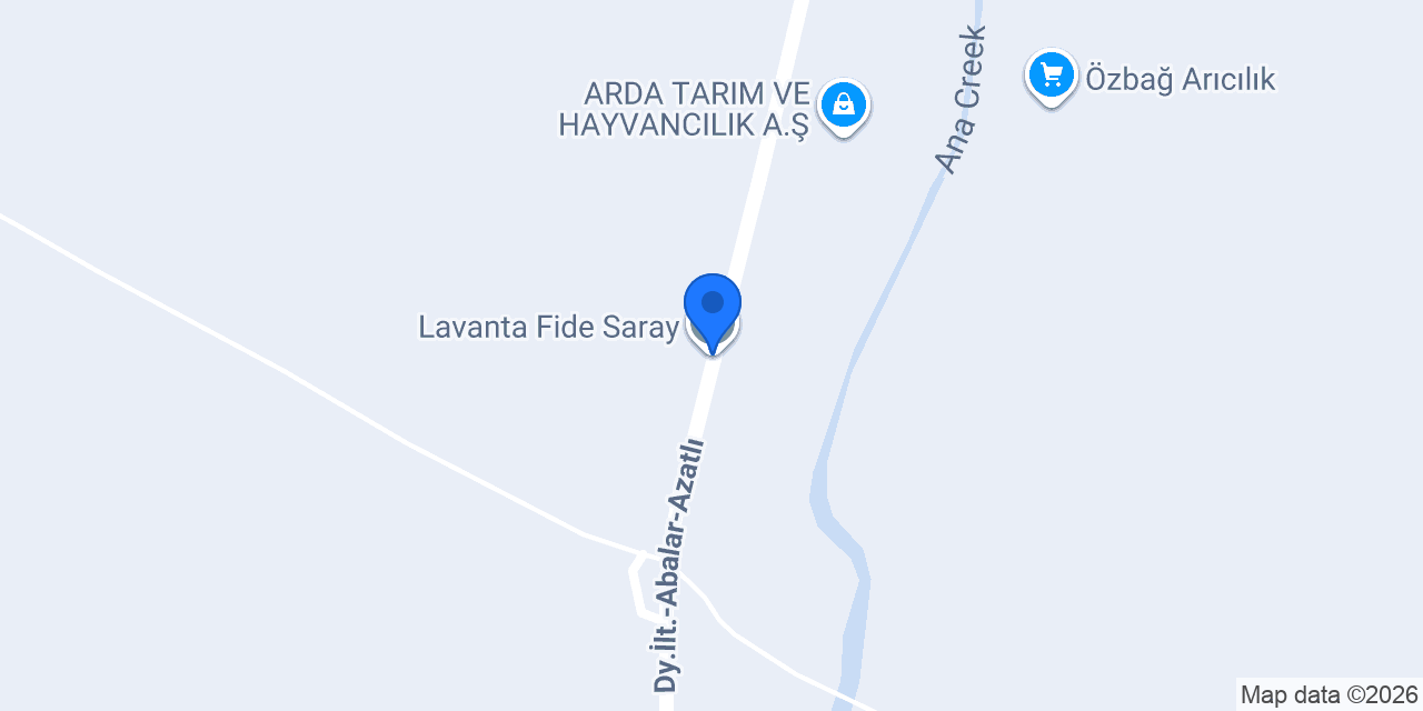 Lavanta Fide Saray konumu