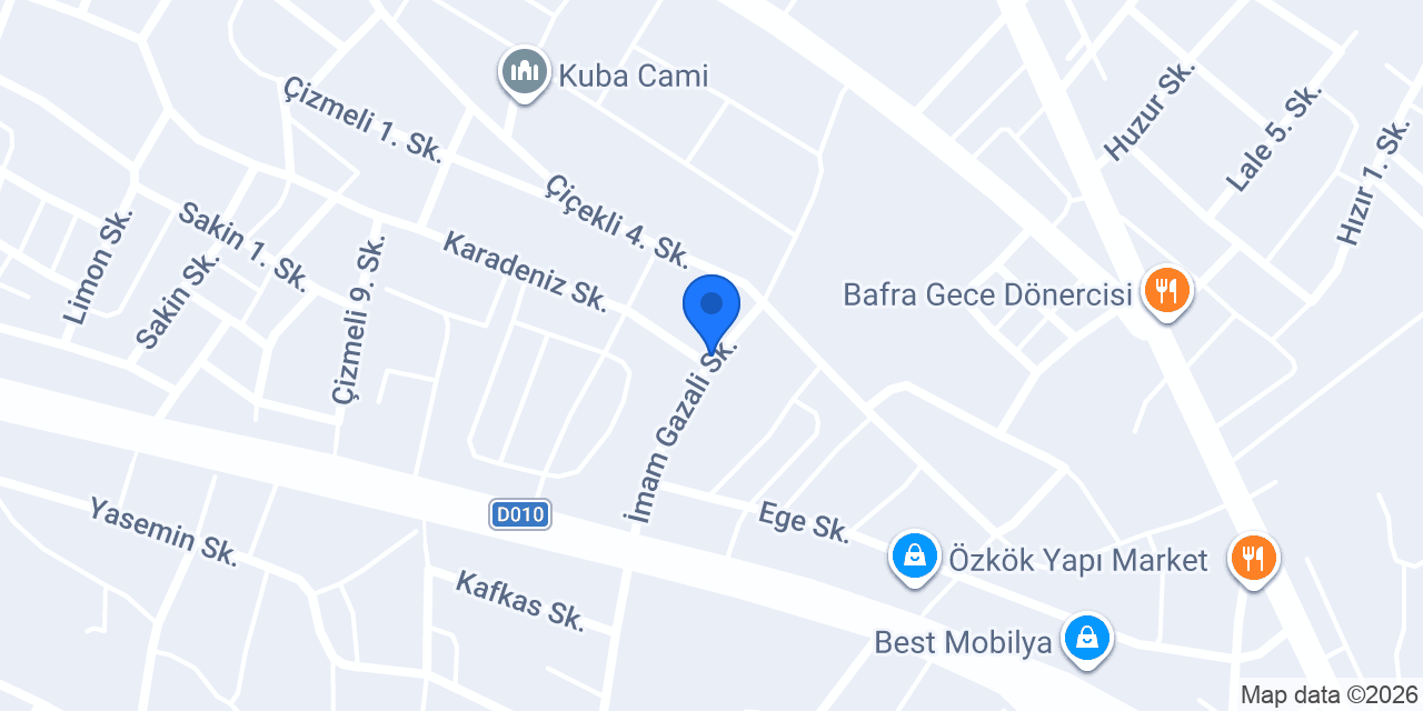 Bafra Manitou konumu