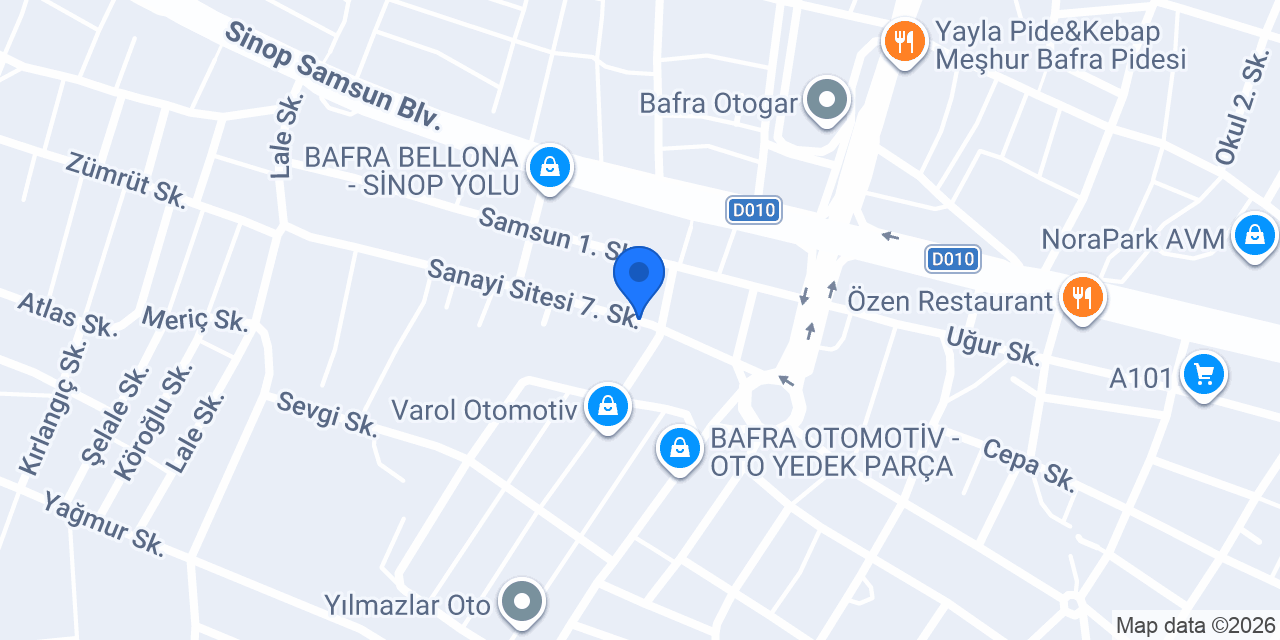 BİLGEN İNŞAAT konumu