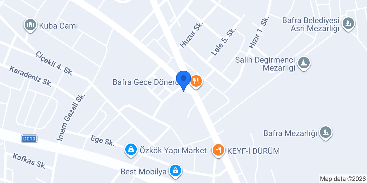 Ilkay Market / Nebiyan Börek konumu
