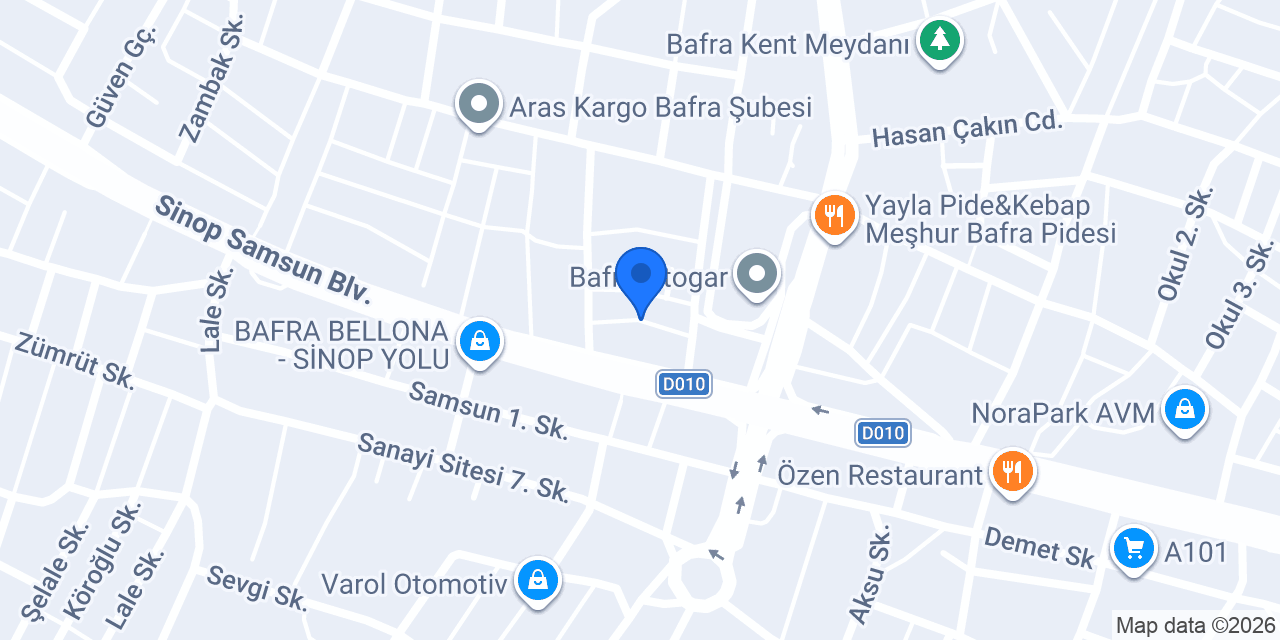 Çağdaş Reklam konumu