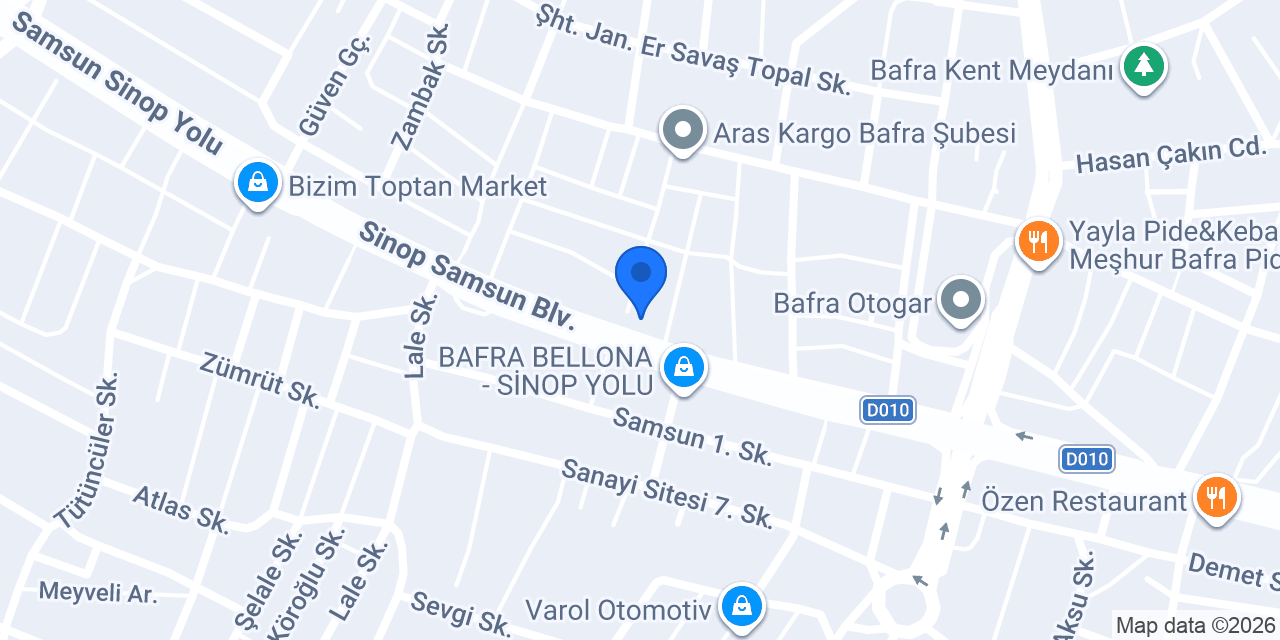 Osmanlı Motorss konumu