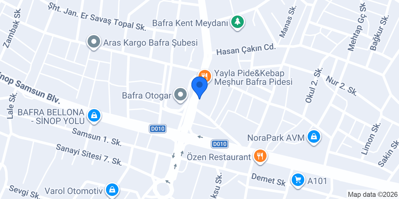 HerLastik - Karadeniz Selva Tarım konumu