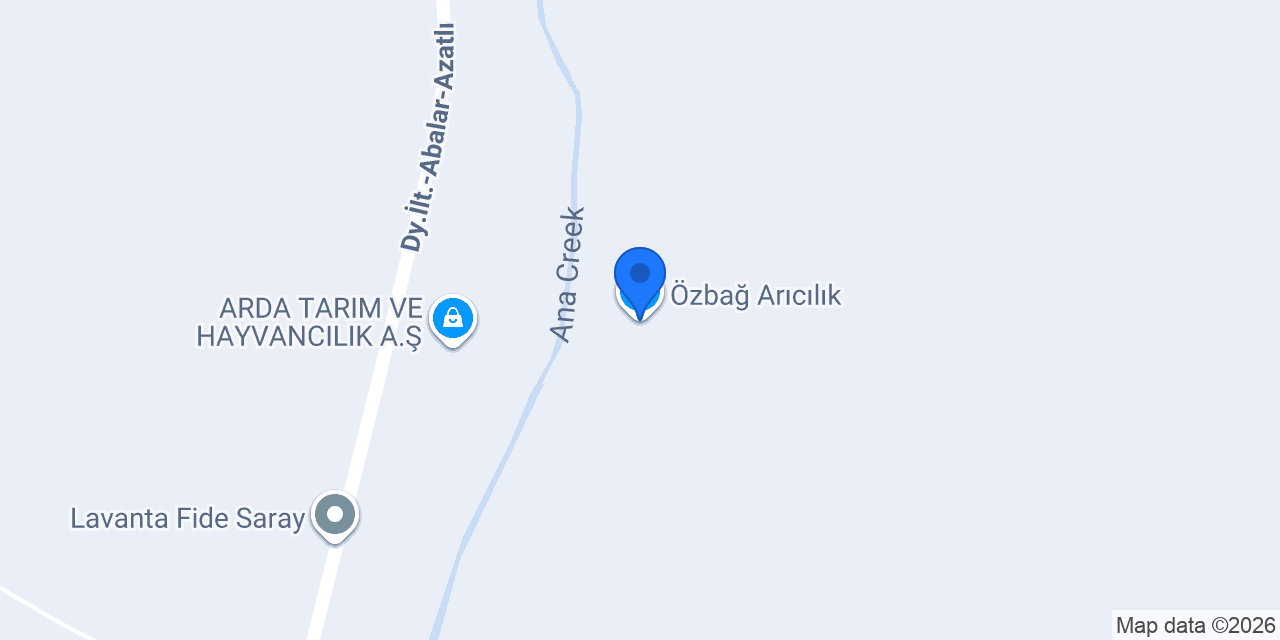Özbağ Arıcılık konumu