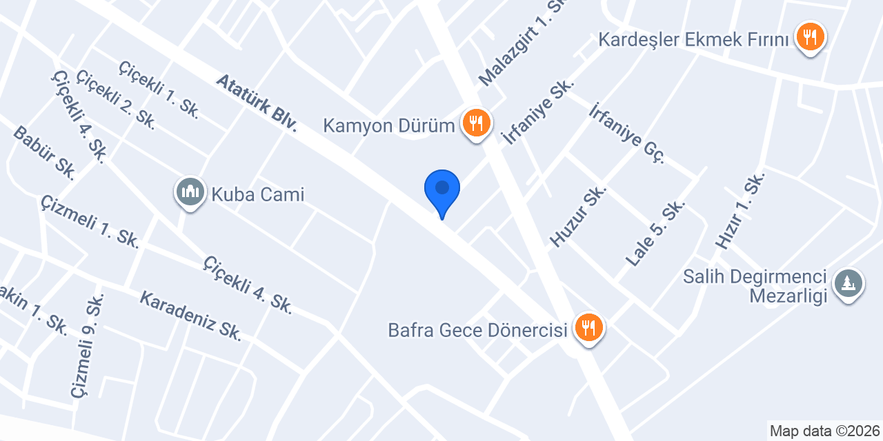 RookZ Hedef - Bafra konumu
