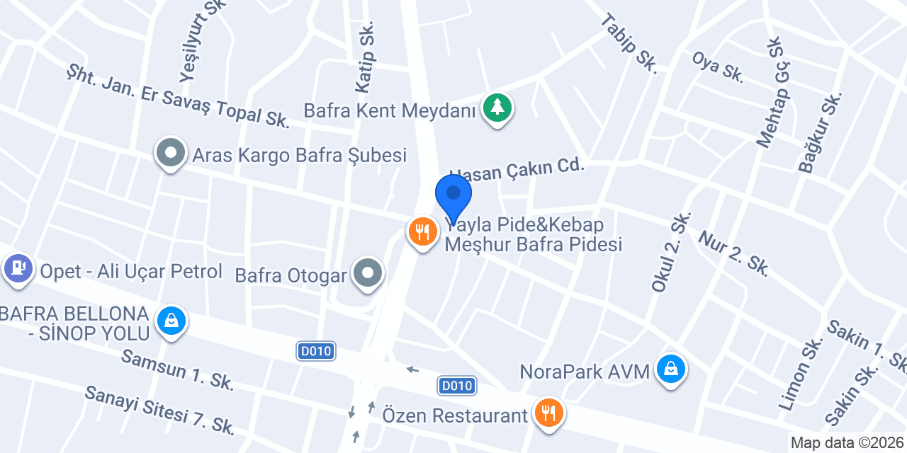 Avukat Orçun ÖZDEMİR konumu