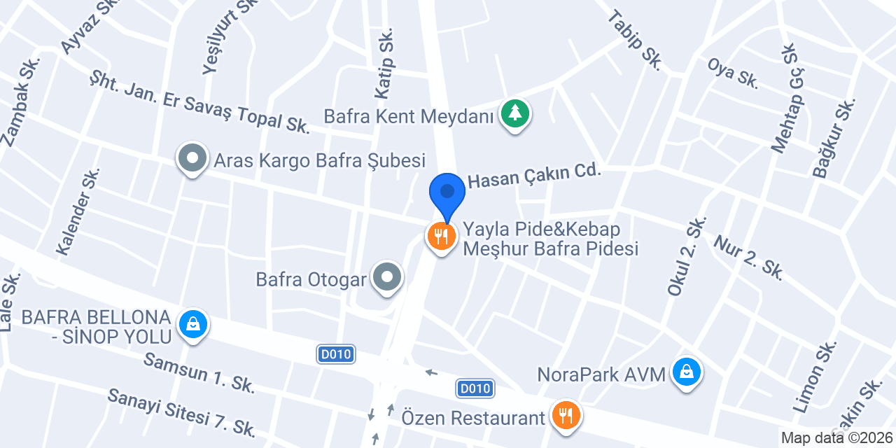 Sevinç Kasabı konumu