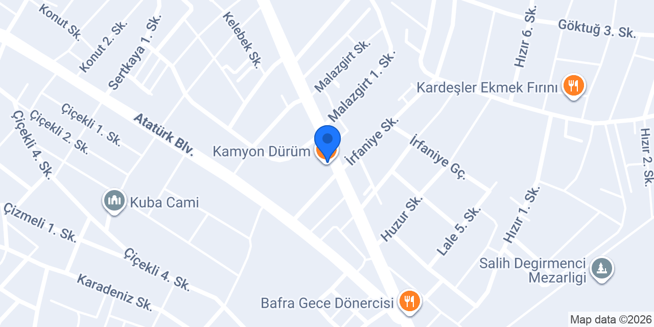 Bir Yarım Kokoreç konumu